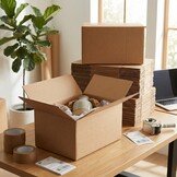 Verzenddozen - kartonnen dozen - 60x40x30cm - 5 laags 50 stuks