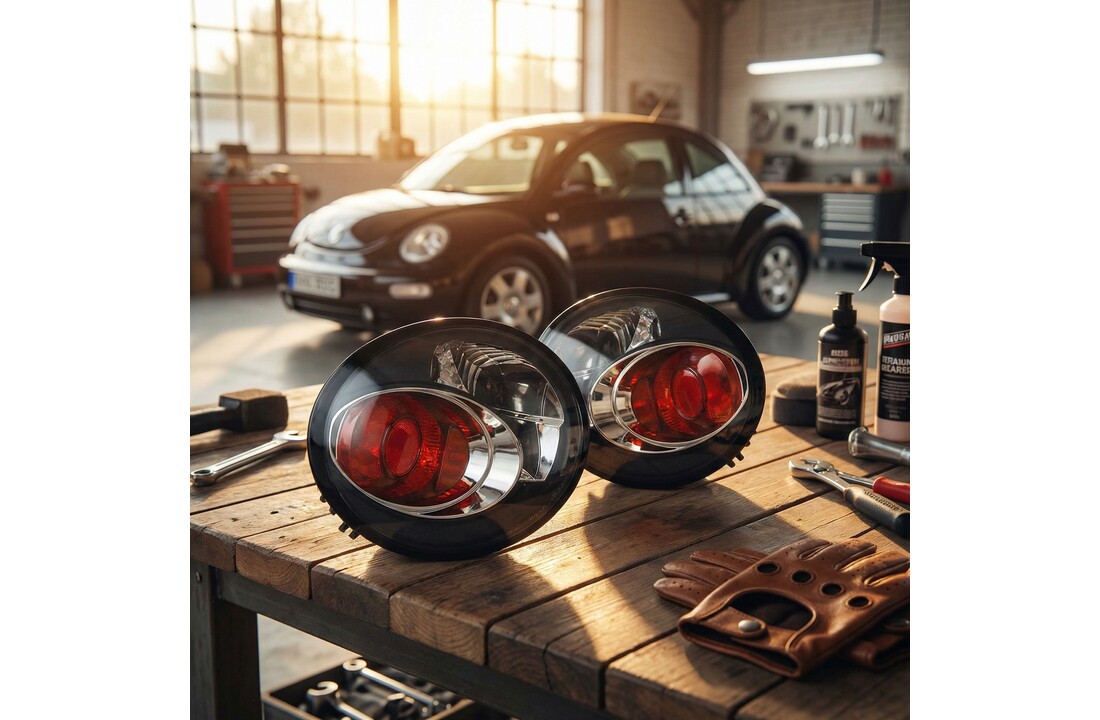 Achterlichten geschikt voor VW New Beetle 10-98-05-05 zwart