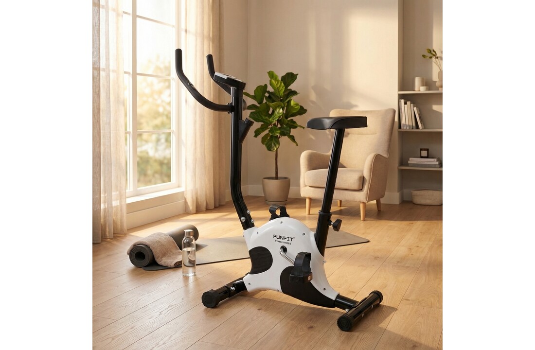 Hometrainer fiets - mechanisch - trainingscomputer - tot 120 kg