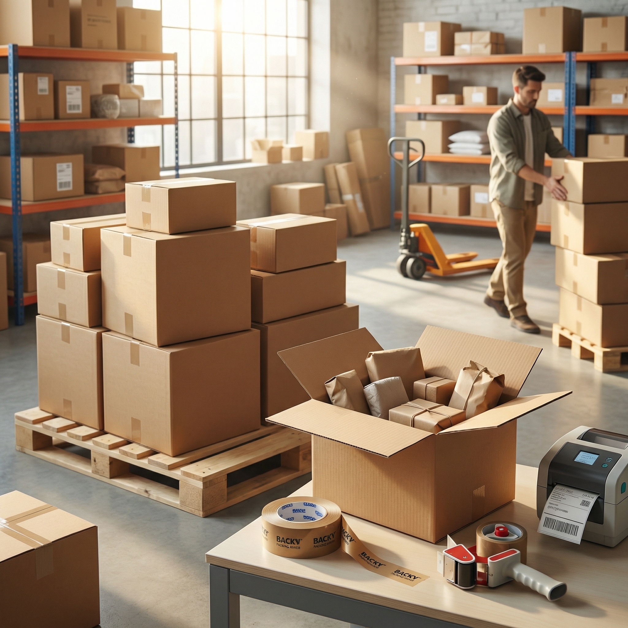 Verzenddozen - kartonnen dozen - 60x40x40cm - 5 laags 50 stuks