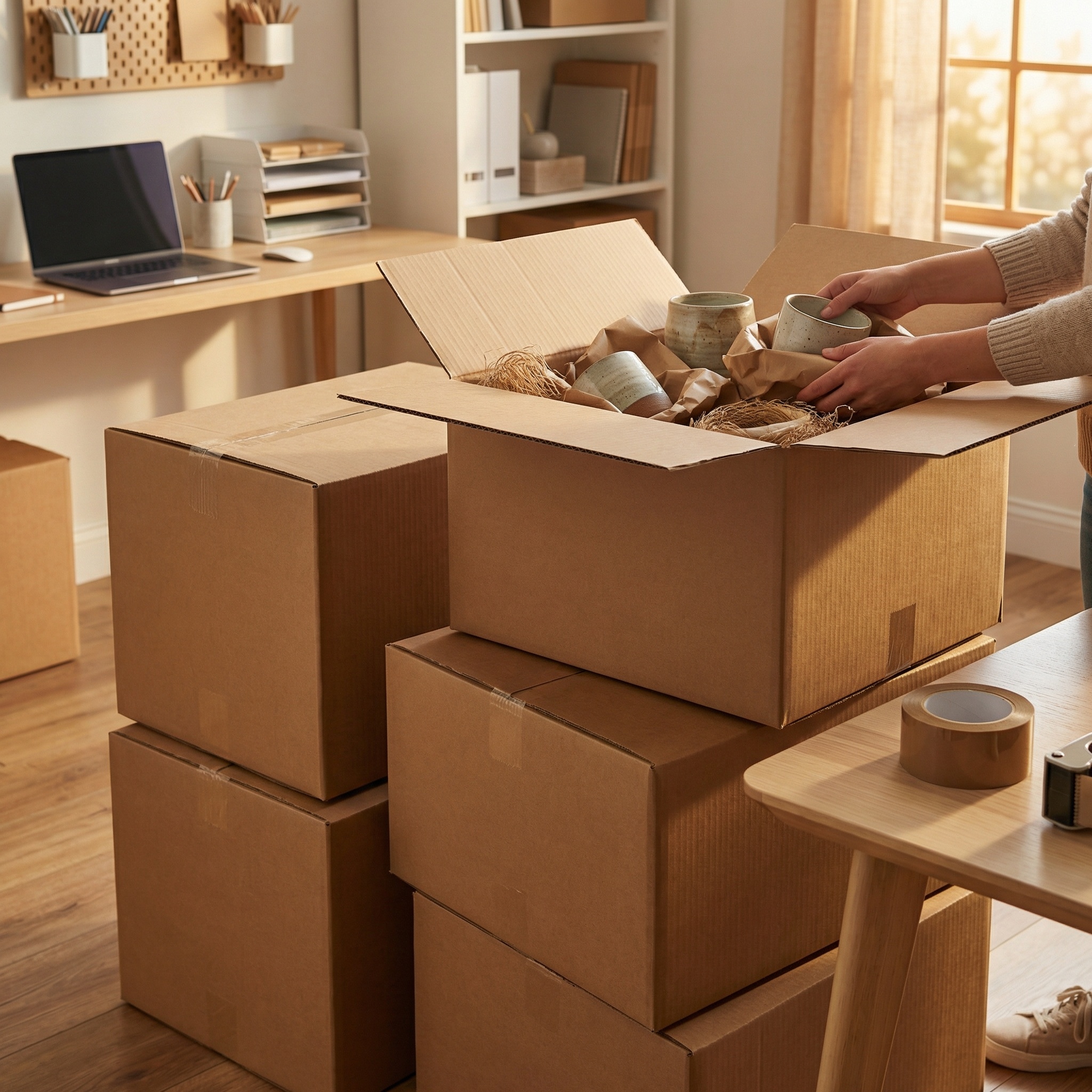 Verzenddozen - kartonnen dozen - 60x40x40cm - 5 laags 20 stuks