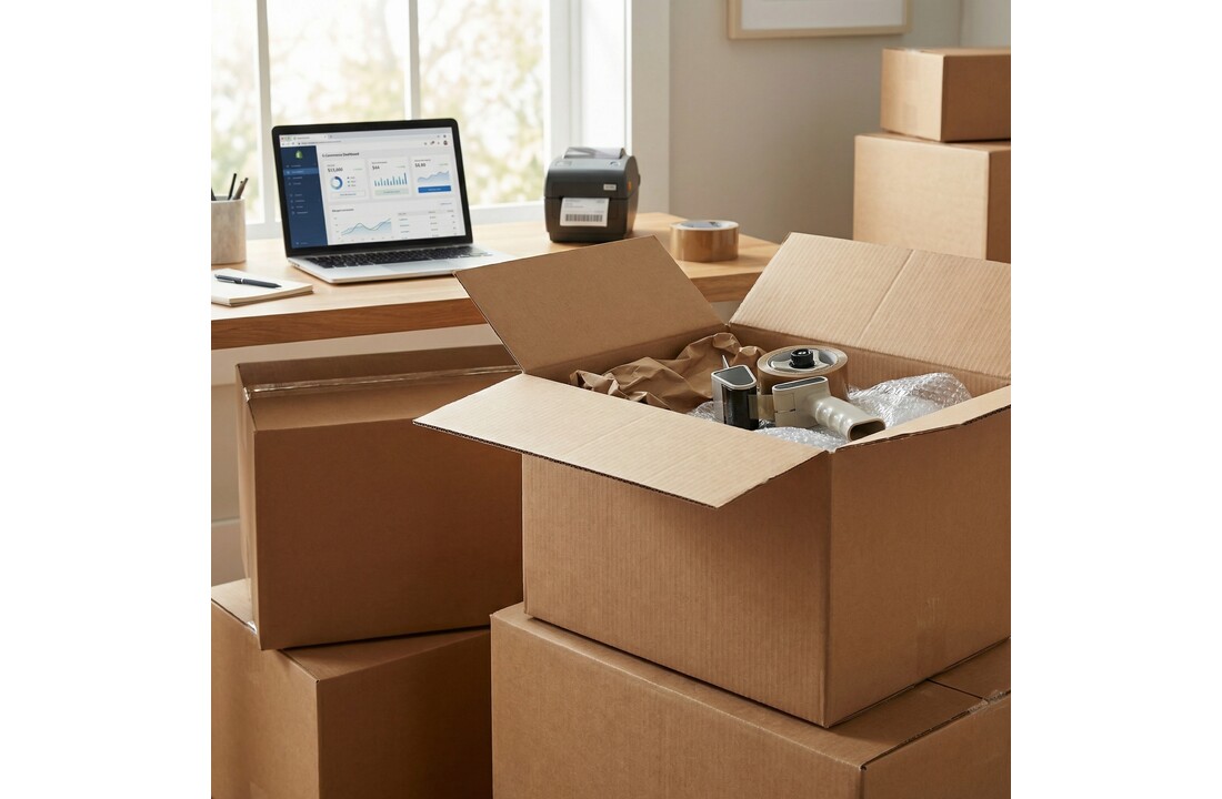 Verzenddozen - kartonnen dozen - 60x40x40cm - 5 laags 10 stuks