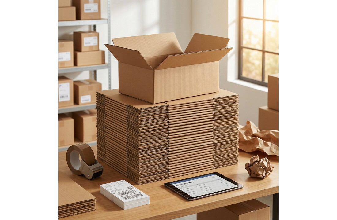 Verzenddozen - kartonnen dozen - 60x40x20cm - 3 laags 20 stuks