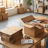 Verzenddozen - kartonnen dozen - 60x40x40cm - 3 laags 20 stuks