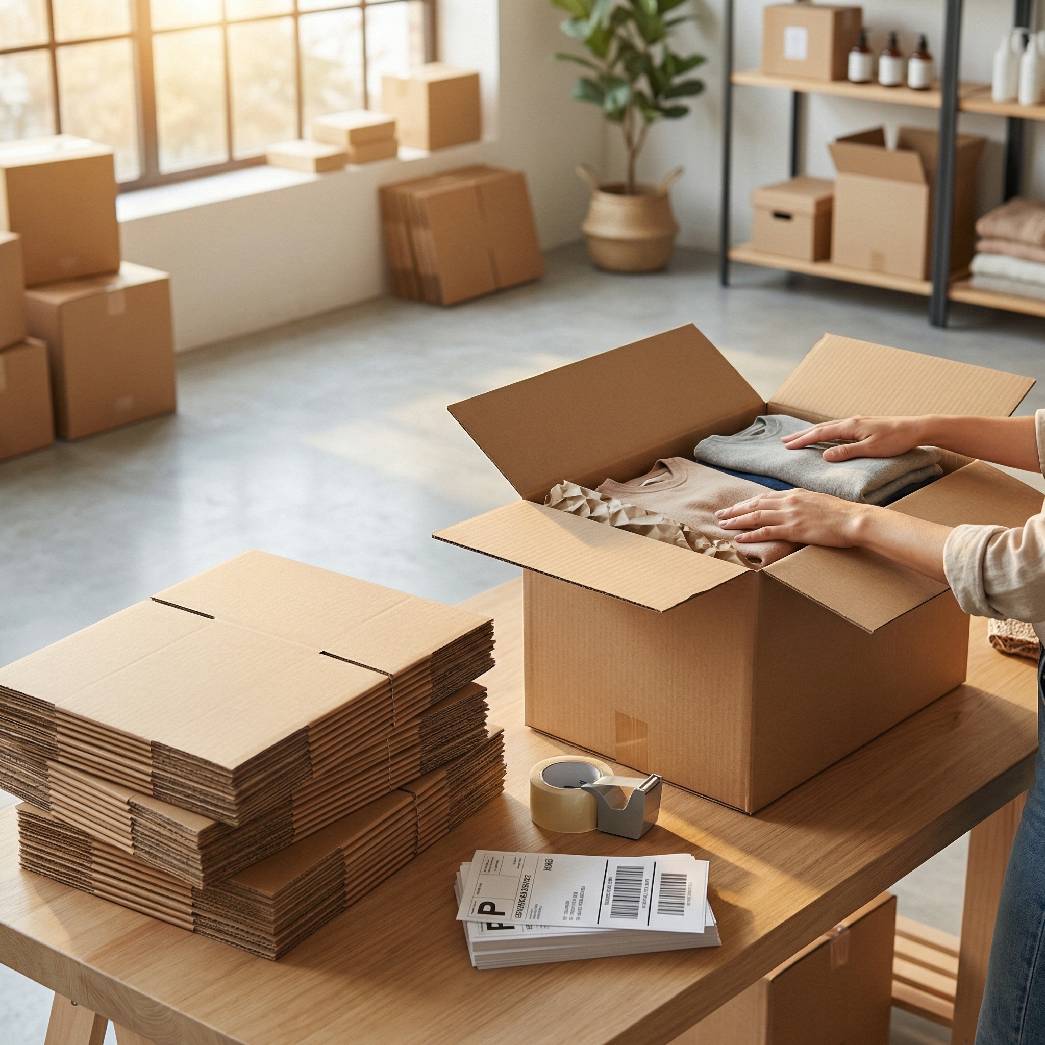 Verzenddozen - kartonnen dozen - 60x40x40cm - 3 laags 20 stuks