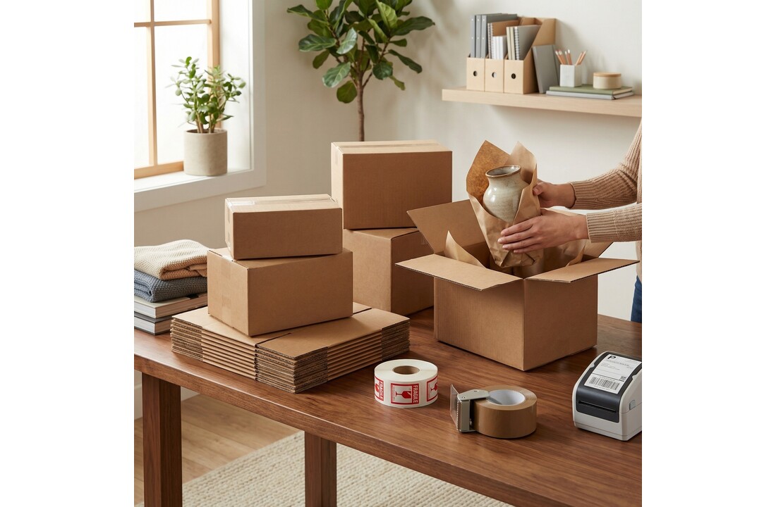 Verzenddozen - kartonnen dozen - 60x40x30cm - 3 laags 20 stuks