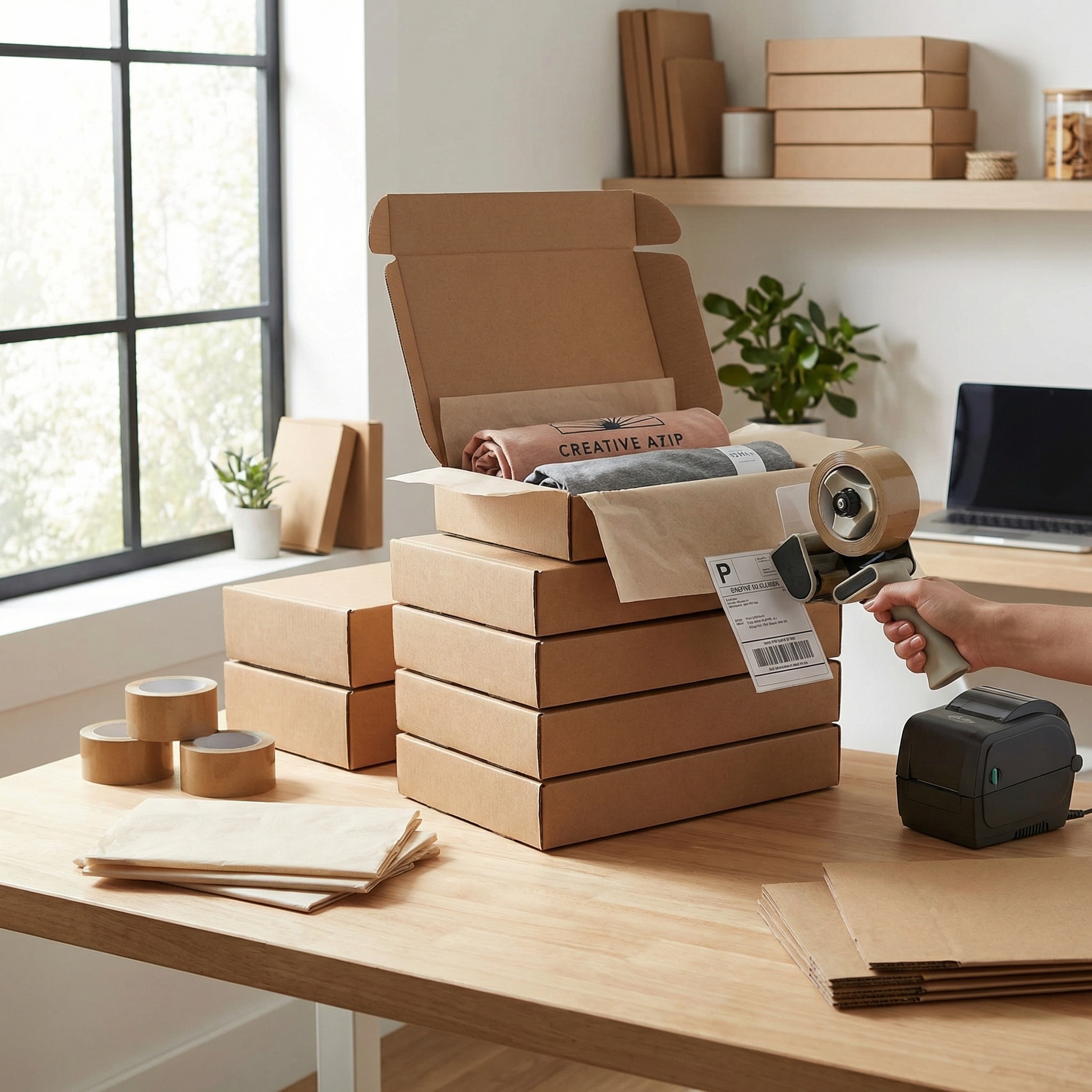 Verzenddozen - kartonnen dozen - 60x40x20cm - 5 laags 20 stuks