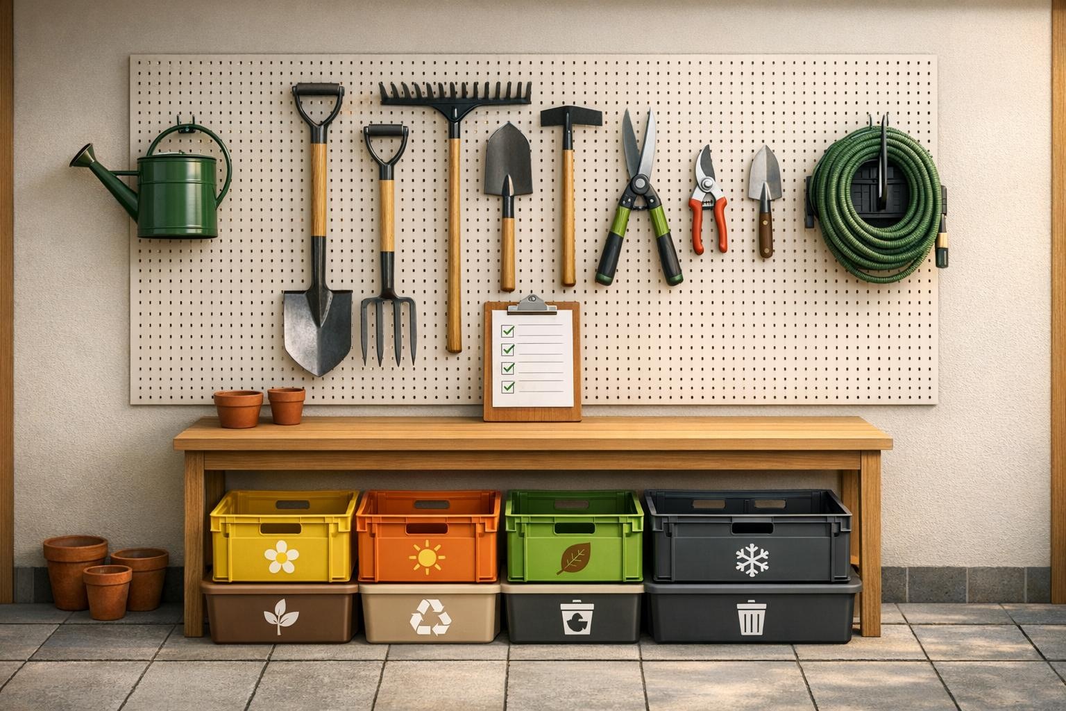 Tuin Organiseren: Complete Checklist voor Opruimen