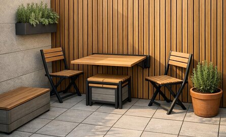 10 Ruimtebesparende Tuinmeubels Voor Kleine Tuinen