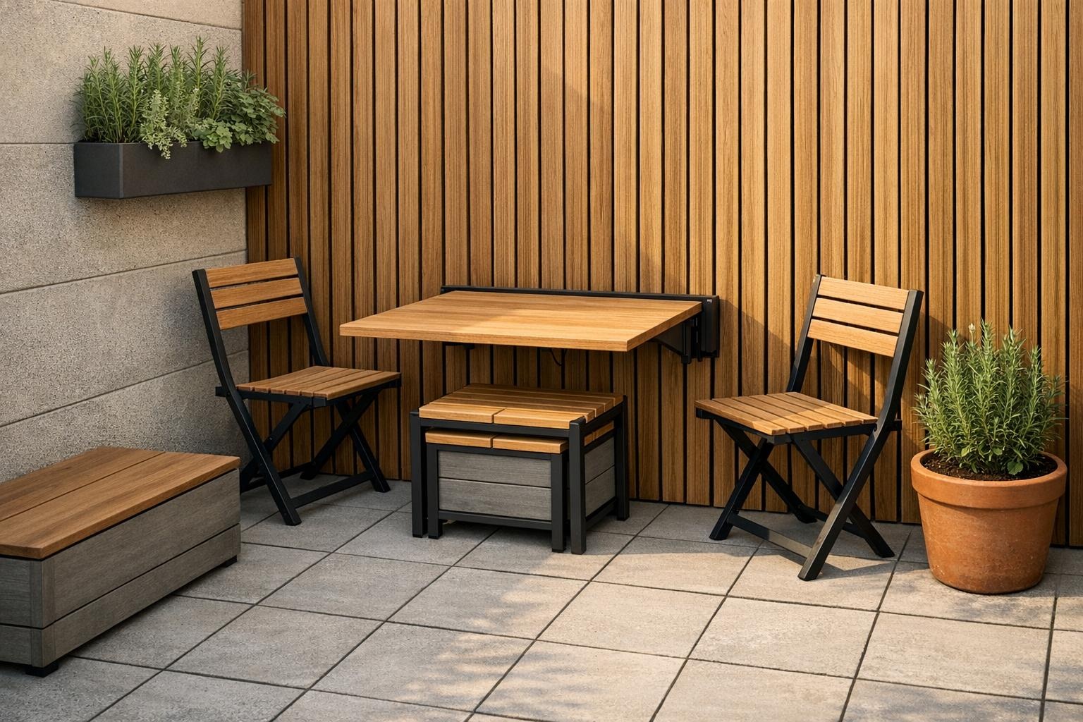 10 Ruimtebesparende Tuinmeubels Voor Kleine Tuinen