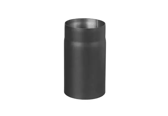 Kachelpijp - rookkanaal - 2mm staal - Ø 130 mm - 50 cm - zwart
