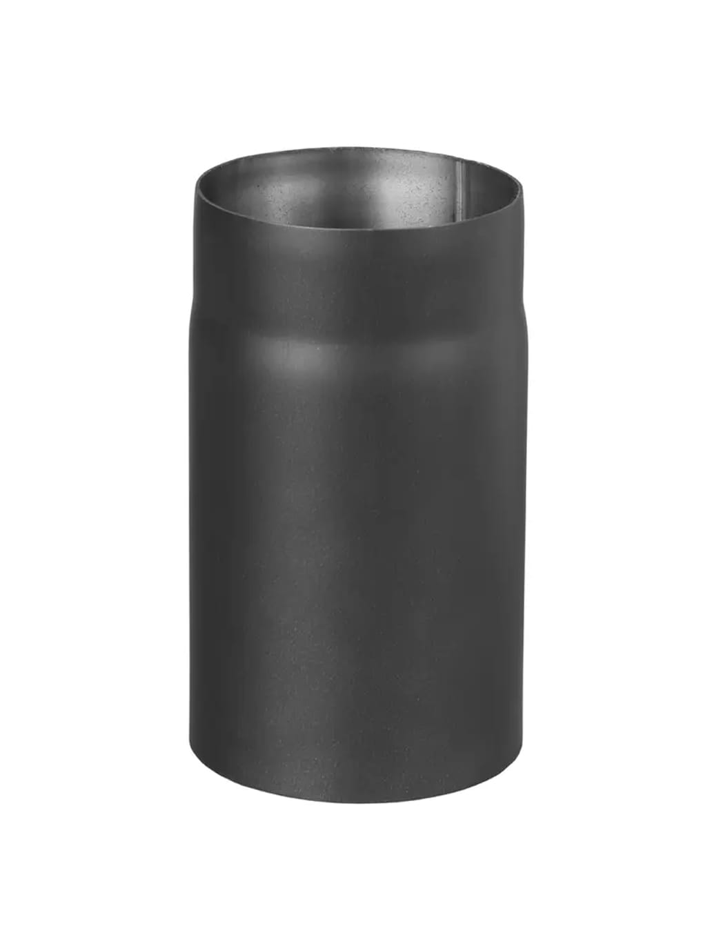 Kachelpijp - rookkanaal - 2mm staal - Ø 130 mm - 50 cm - zwart