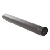 Kachelpijp - rookkanaal - 2mm staal - Ø 130 mm - 100 cm - zwart