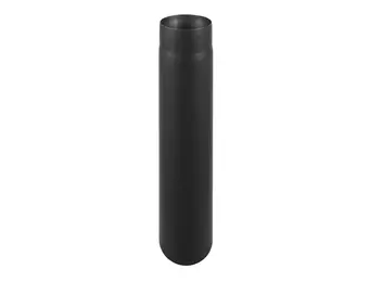 Kachelpijp - rookkanaal - 2mm staal - Ø 150 mm - 100 cm - zwart