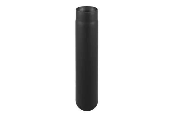 Kachelpijp - rookkanaal - 2mm staal - Ø 150 mm - 100 cm - zwart