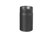 Kachelpijp - rookkanaal - 2mm staal - Ø 150 mm - 50 cm - zwart