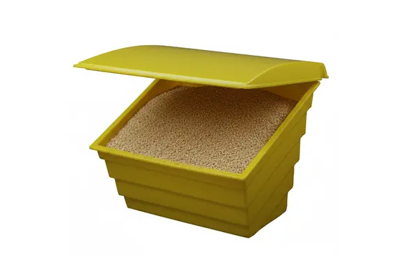 Zoutbak - 90 liter - 120 kg - zout- en zandcontainer