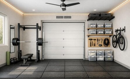 Hoe Maak Je Een Garage Gym En Opslagruimte