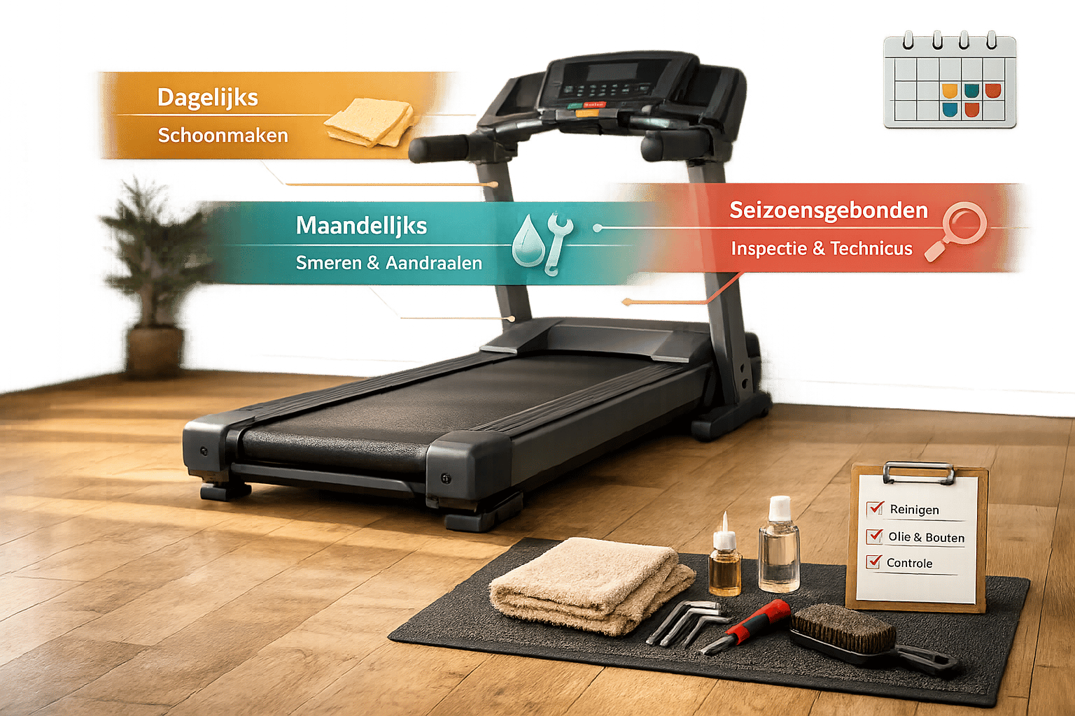 Onderhoud Fitnessapparatuur: Wat Je Nodig Hebt