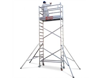 Rolsteiger - 75x180 cm - aluminium - werkhoogte 5,4 m