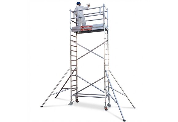 Rolsteiger - 75x180 cm - aluminium - werkhoogte 5,4 m