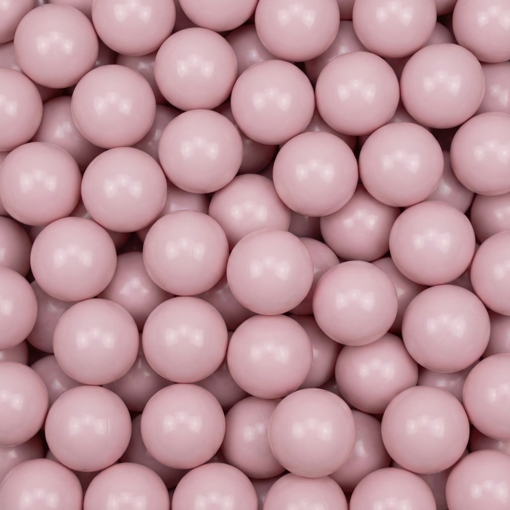 Ballenbak ballen licht roze (70mm) 1000 stuks