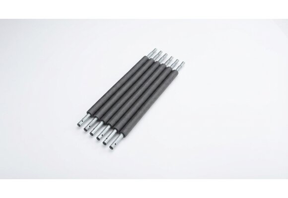 Trampoline palen set - 6 palen - voor trampolines van 244 cm