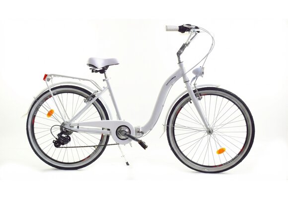 Vouwfiets - 26 inch - met 7 versnellingen - wit