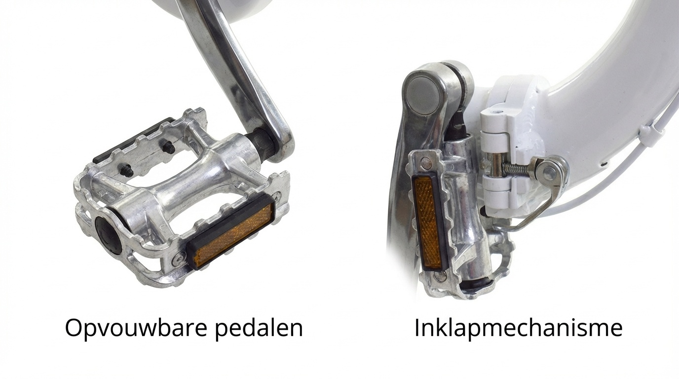 Vouwfiets - 26 inch - met 7 versnellingen - wit