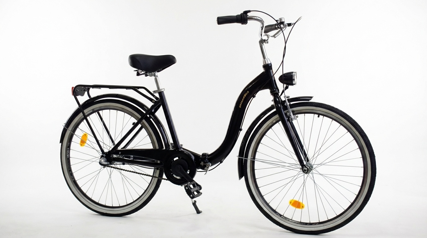 Vouwfiets - 26 inch - met 3 versnellingen - zwart