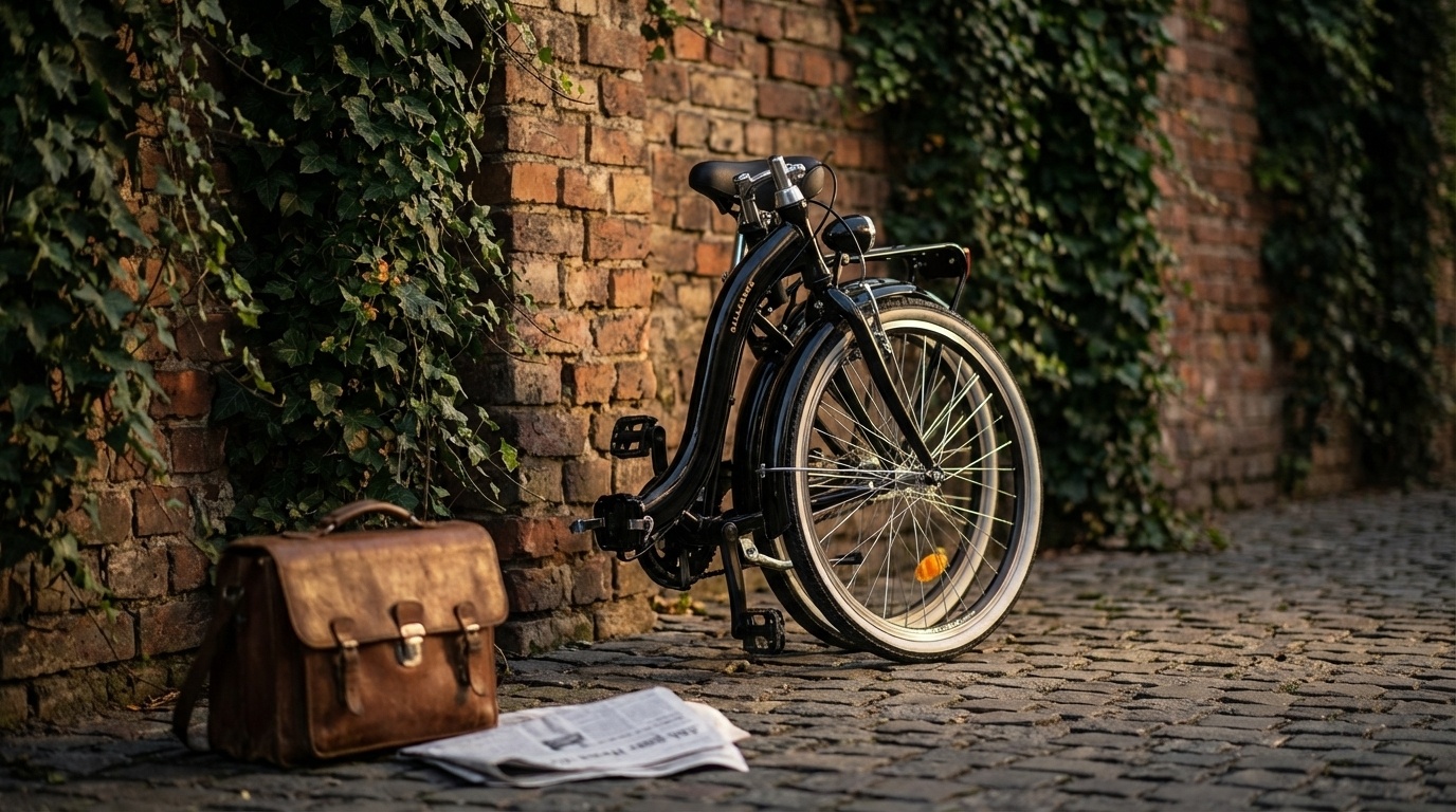 Vouwfiets - 26 inch - met 3 versnellingen - zwart