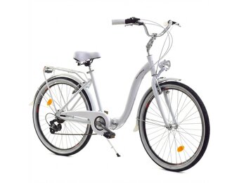 Vouwfiets - 28 inch - met 7 versnellingen - alu - wit