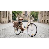 Vouwfiets - 26 inch - met 7 versnellingen - crème bruin