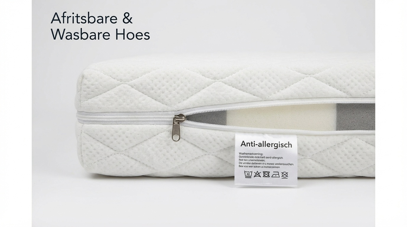 Schuim matras H2 + H3 140x200cm dikte 15cm 7 zones