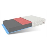 Schuimmatras dik 14cm 160x200 wit HR-schuim Visco