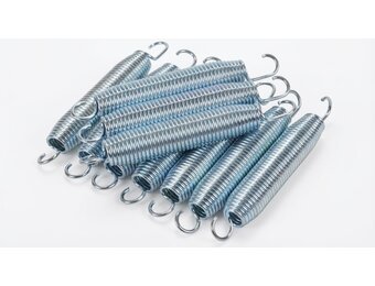 Trampoline veren set 64 stuks - 13,7 cm lang