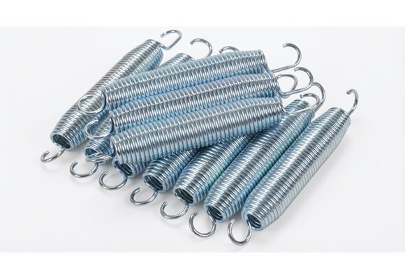 Trampoline veren set 64 stuks - 13,7 cm lang