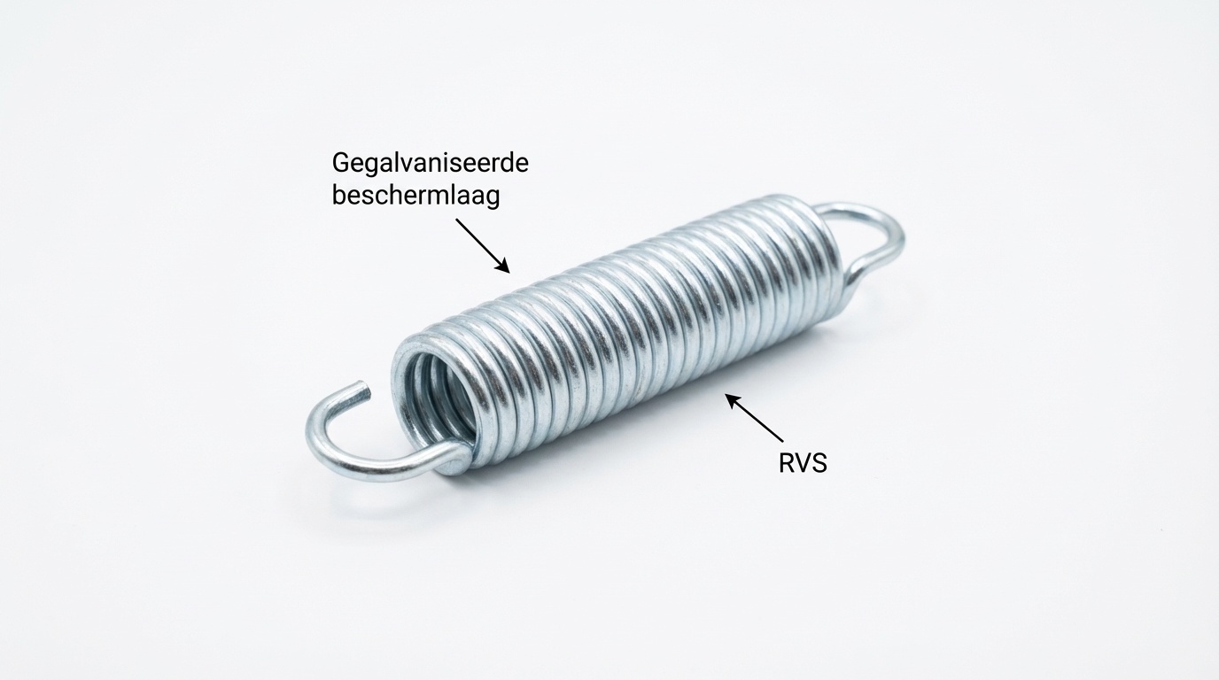 Trampoline veren set 64 stuks - 13,7 cm lang