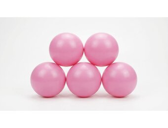 Ballenbak ballen poeder roze (70mm) 1000 stuks