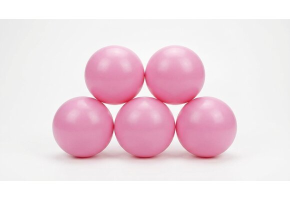 Ballenbak ballen poeder roze (70mm) 1000 stuks