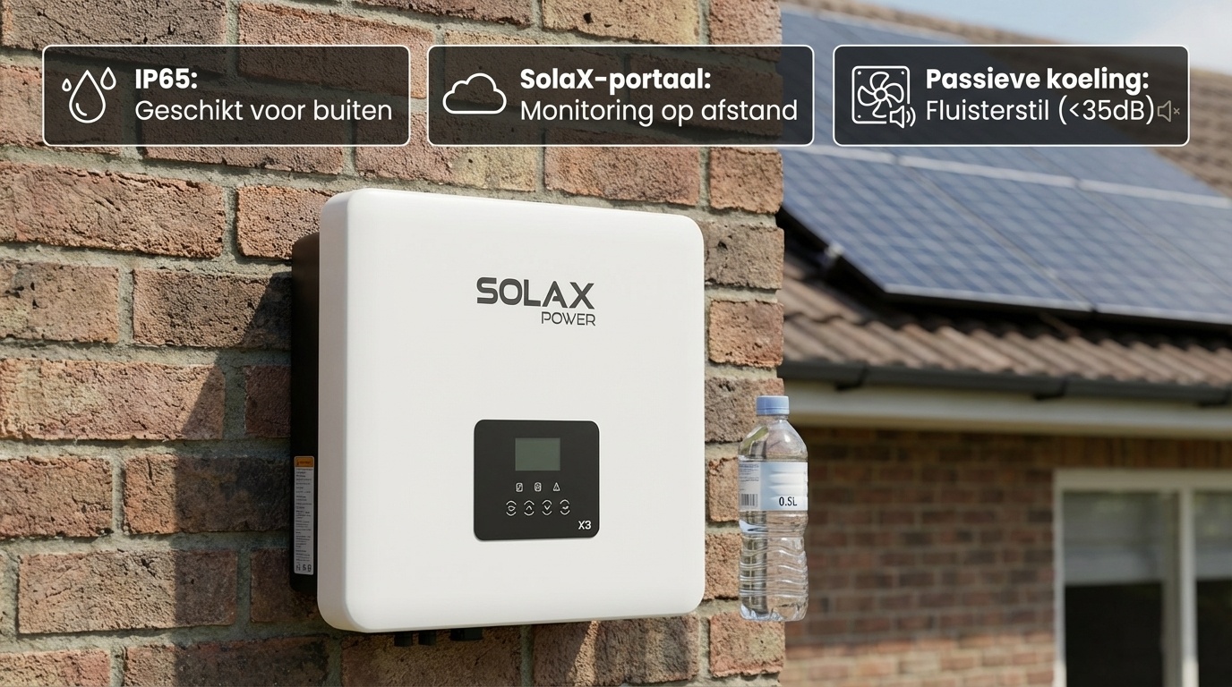 Omvormer zonnepanelen - SolaX - X3 MIC-6,0-TD - 3-fase - 6kW