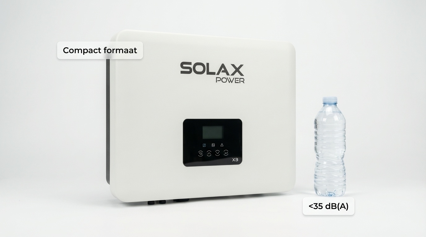 Omvormer zonnepanelen - SolaX - X3 MIC-6,0-TD - 3-fase - 6kW