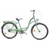 Meisjesfiets 24 inch stevig model in mint van Dallas Bike