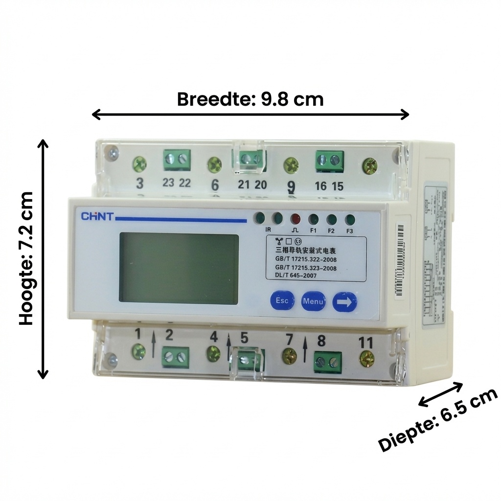 Energiemeter - stroommeter - SolaX - X3 meter - DTSU666-D