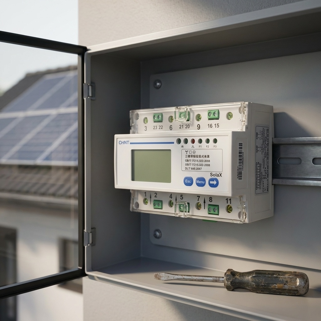 Energiemeter - stroommeter - SolaX - X3 meter - DTSU666-D