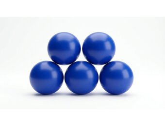 Ballenbak ballen blauw (70mm) 1000 stuks