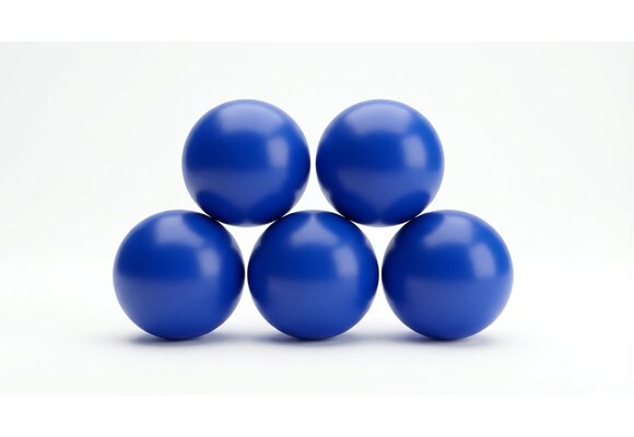 Ballenbak ballen blauw (70mm) 1000 stuks