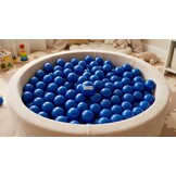 Ballenbak ballen blauw (70mm) 1000 stuks