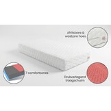 Traagschuim matras 160x200cm H3 Wit 14cm HR + Visco