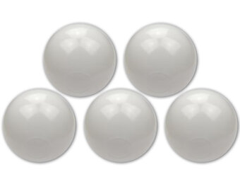 Ballenbak ballen wit (70mm) 100 stuks